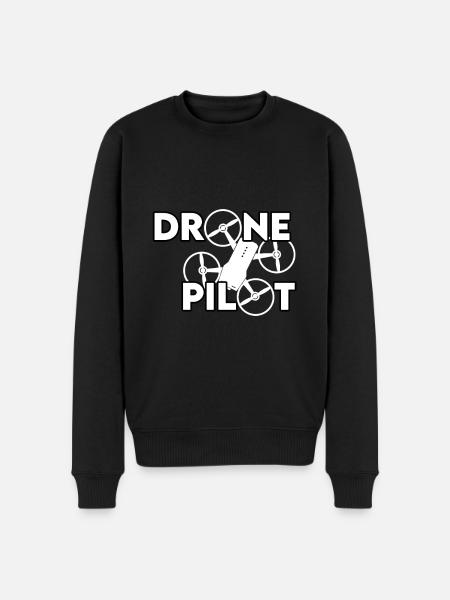 Drones Drone Pilot - Men's Premium Organic Jumper - black