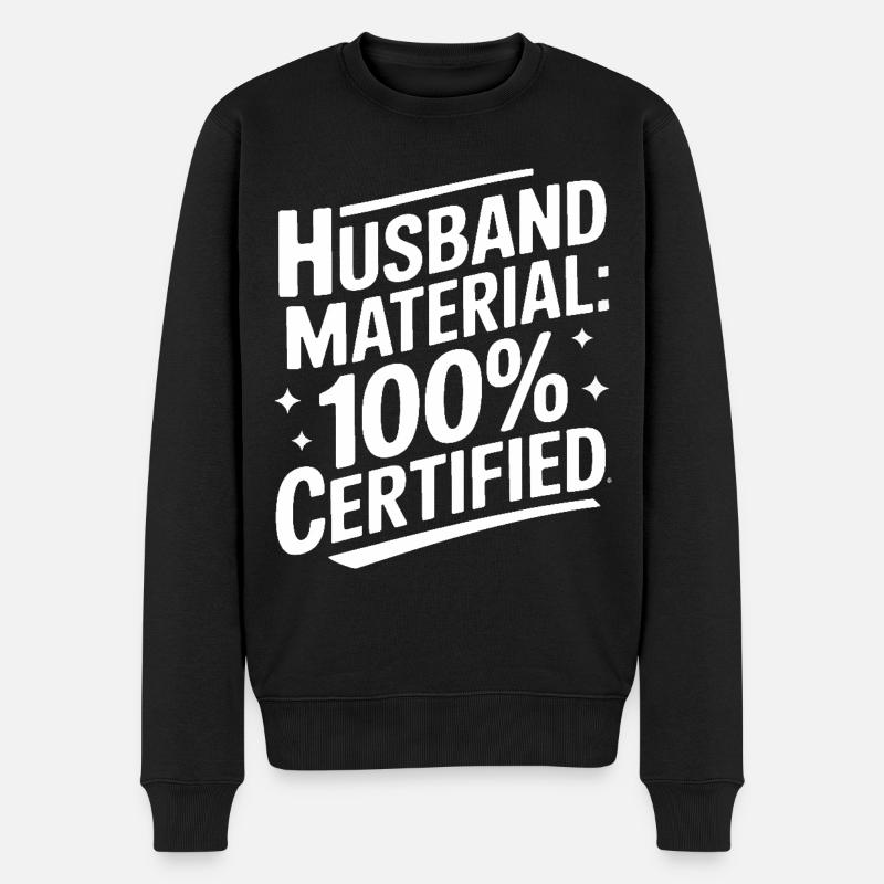 Marié Mariage Mariage - Pull Premium bio Homme - noir
