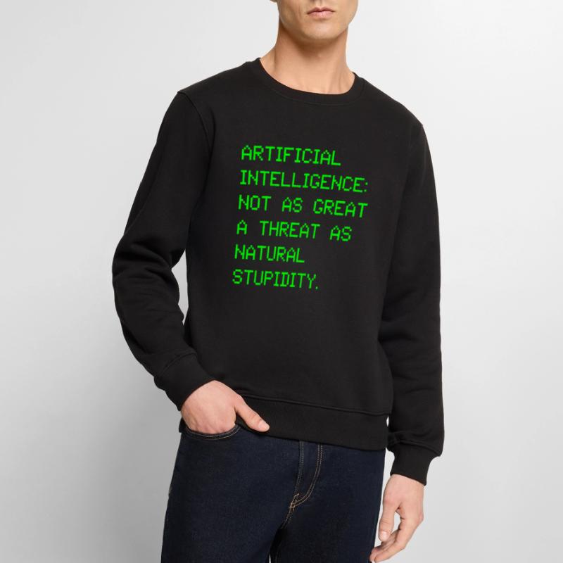 Artificial intelligence artificial intelligence Men's Premium Organic Jumper