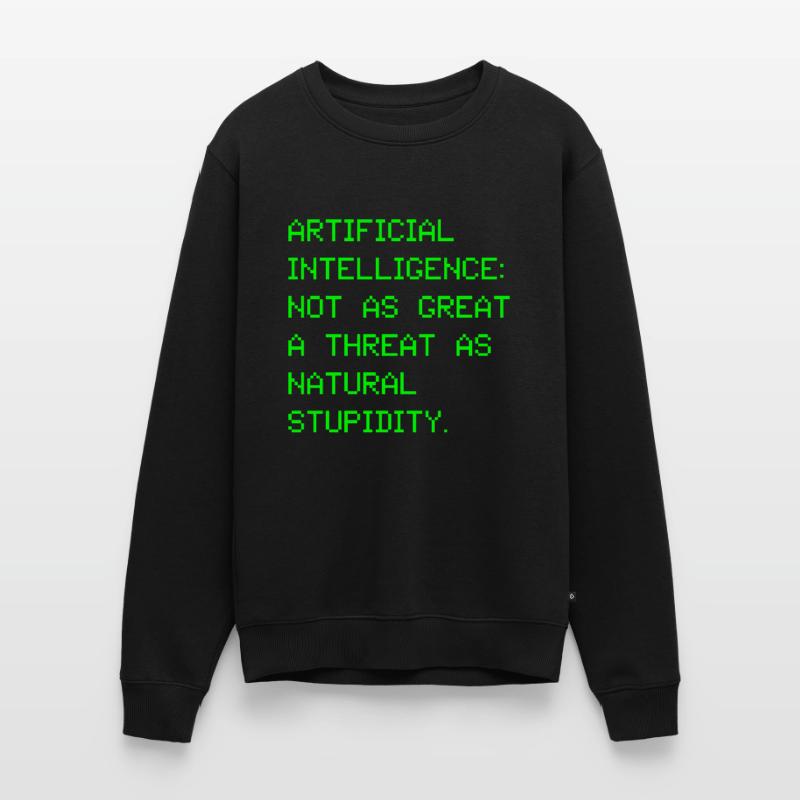 Artificial intelligence artificial intelligence Men's Premium Organic Jumper
