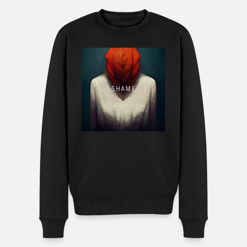 Honte Schande - Pull Premium bio Homme - noir