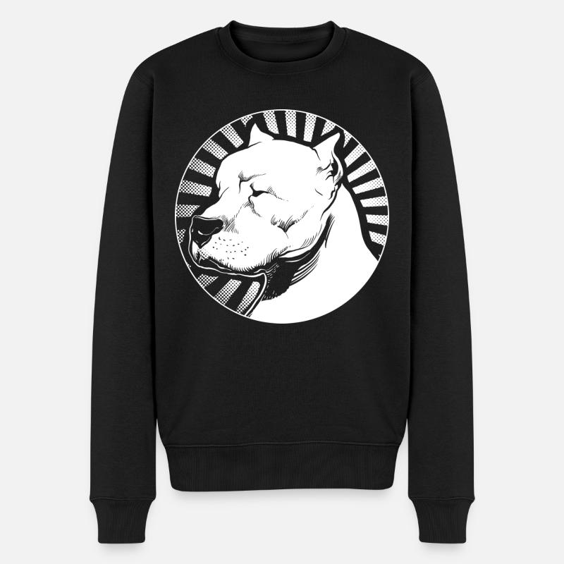 Dogo Argentino - Pull Premium bio Homme - noir