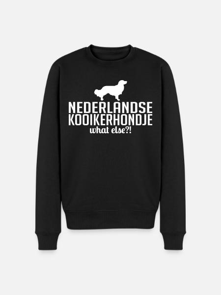 Nederlandse Kooikerhondje what else Hundespruch - Men's Premium Organic Jumper - black
