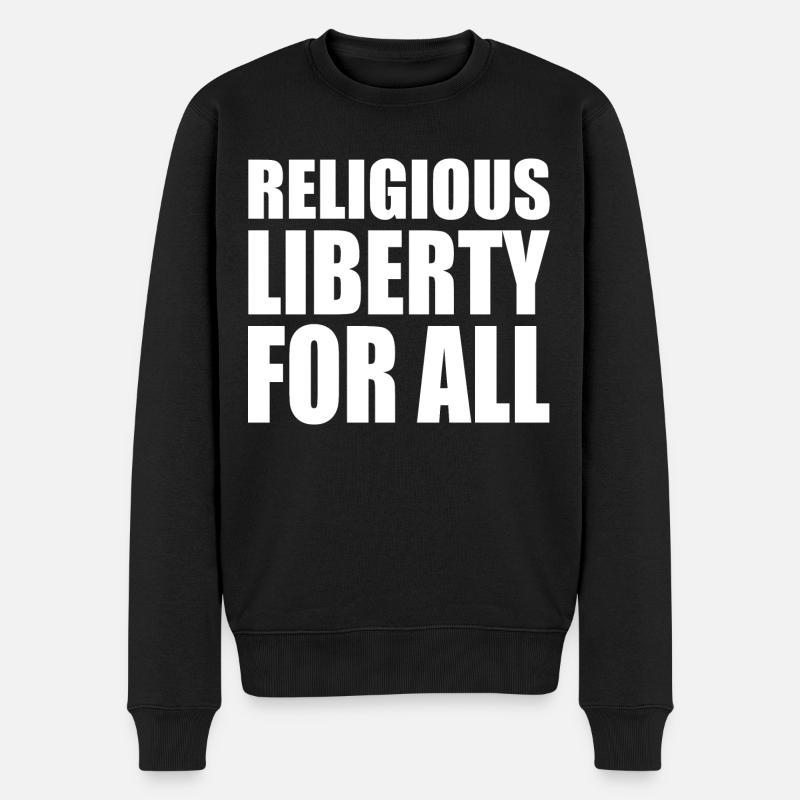 religious liberty for all - Pull Premium bio Homme - noir
