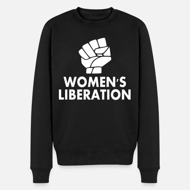 Womens liberation - Pull Premium bio Homme - noir