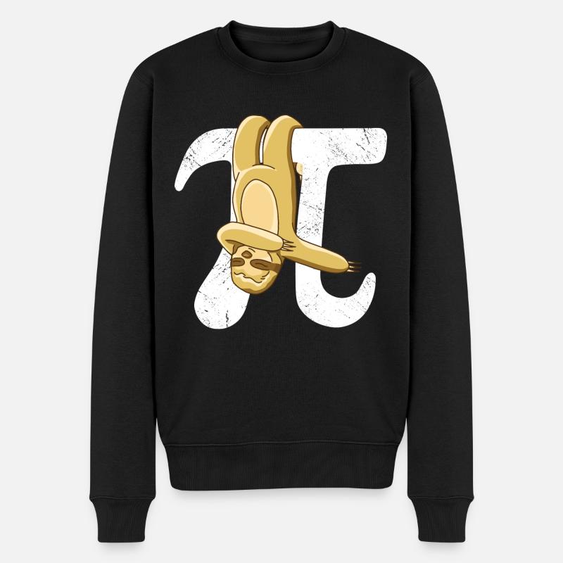 Math Paresseux Pi - Pull Premium bio Homme - noir