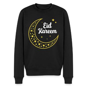 Aïd Kareem - Pull Premium bio Homme - noir - Devant - Nico (187cm)
