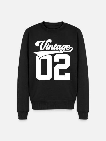 24E ANNIVERSAIRE MILLÉSIME 2002 - Pull Premium bio Homme - noir