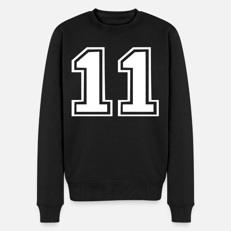 11 - Pull Premium bio Homme - noir
