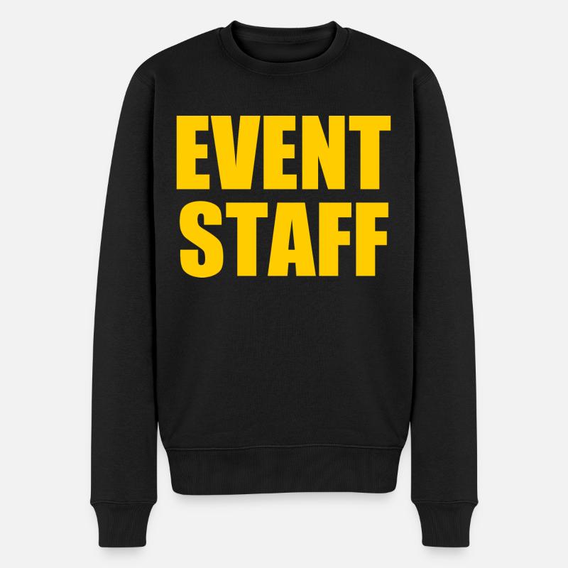 Event staff - Pull Premium bio Homme - noir