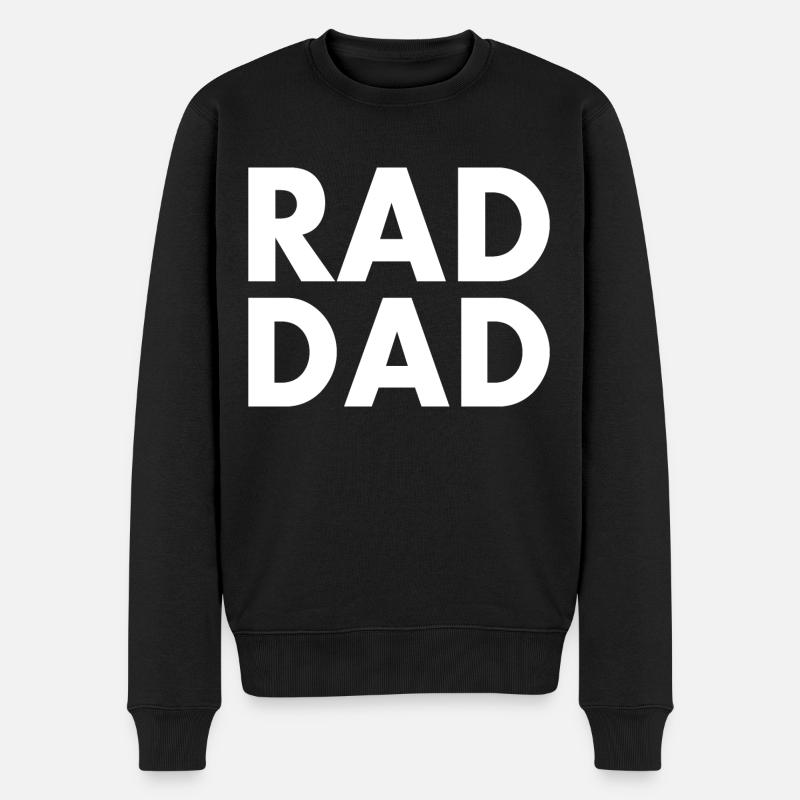 Rad dad - Pull Premium bio Homme - noir