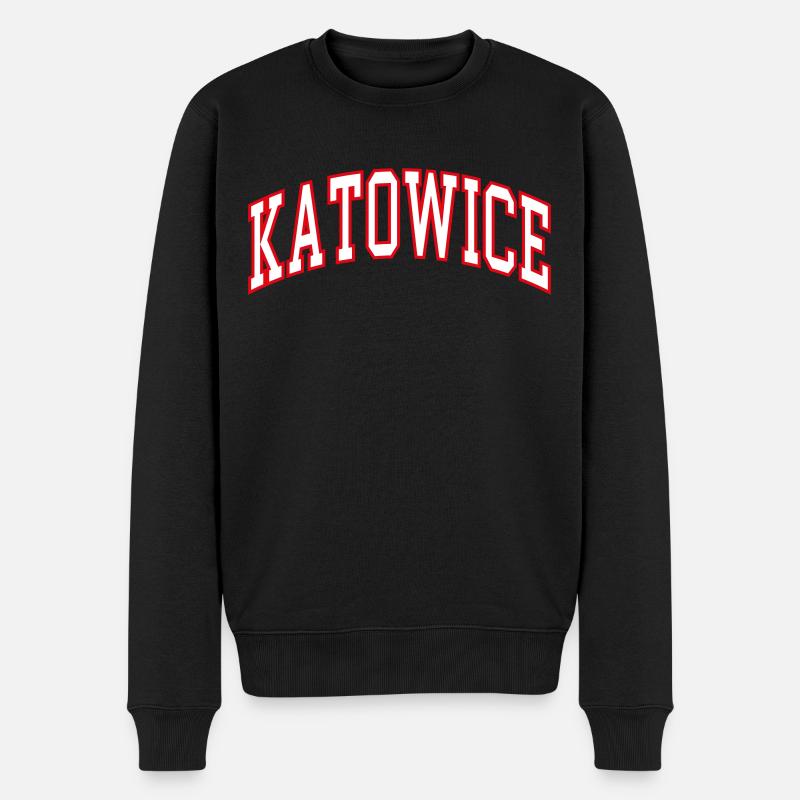 Katowice - Pull Premium bio Homme - noir