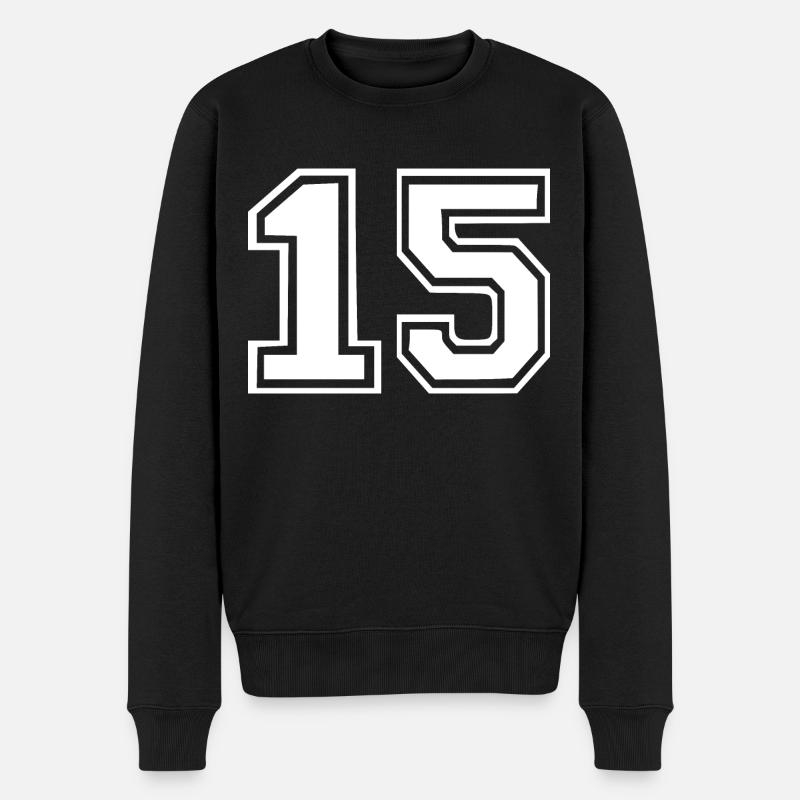 15 - Pull Premium bio Homme - noir