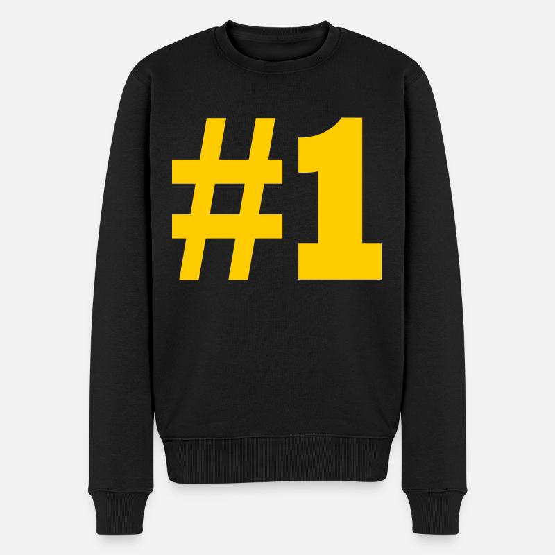 #1 - Pull Premium bio Homme - noir