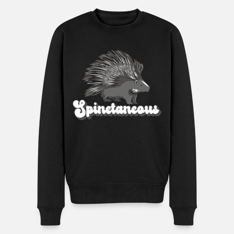Porc-épic épicané - Pull Premium bio Homme - noir