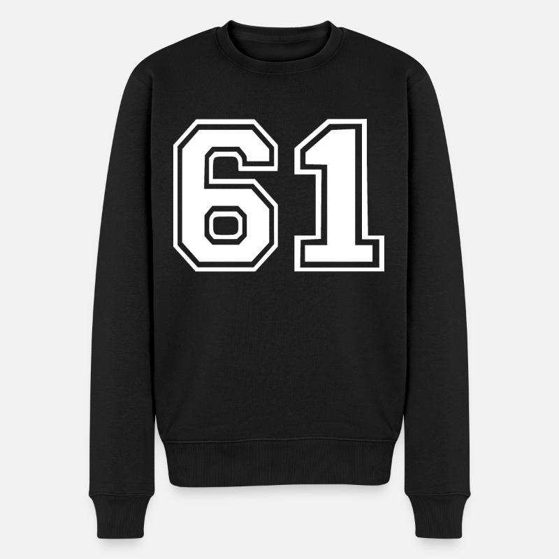 61 - Pull Premium bio Homme - noir