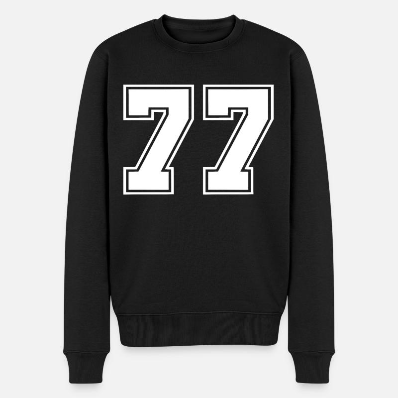 77 - Pull Premium bio Homme - noir