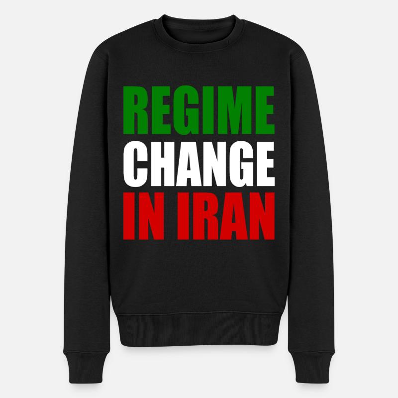Regime change in iran - Pull Premium bio Homme - noir