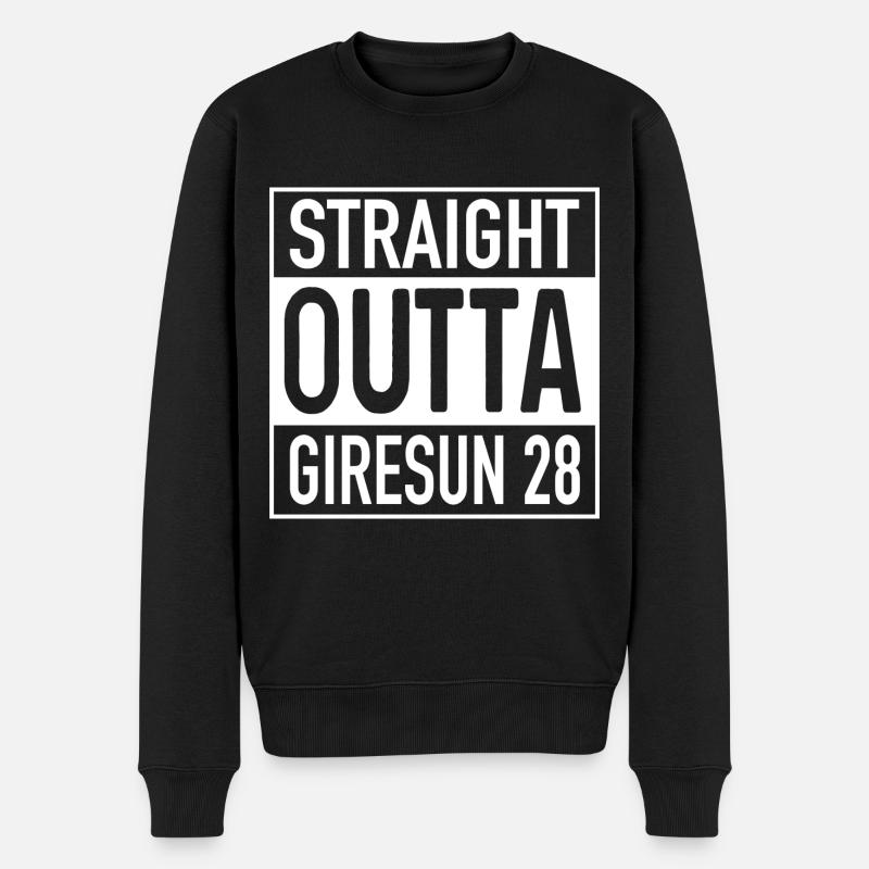 Droite OUTTA Giresun 28 - Pull Premium bio Homme - noir