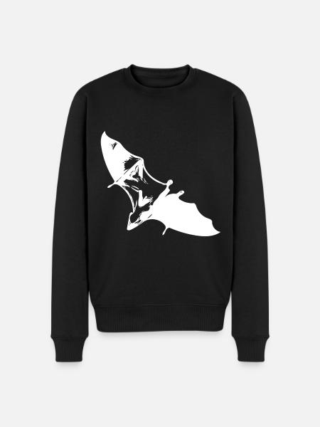 Gliding flying fox - Men's Premium Organic Jumper - black