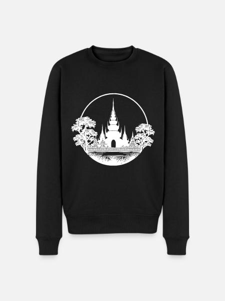 Thailand Exotic Dream Temple - Men's Premium Organic Jumper - black