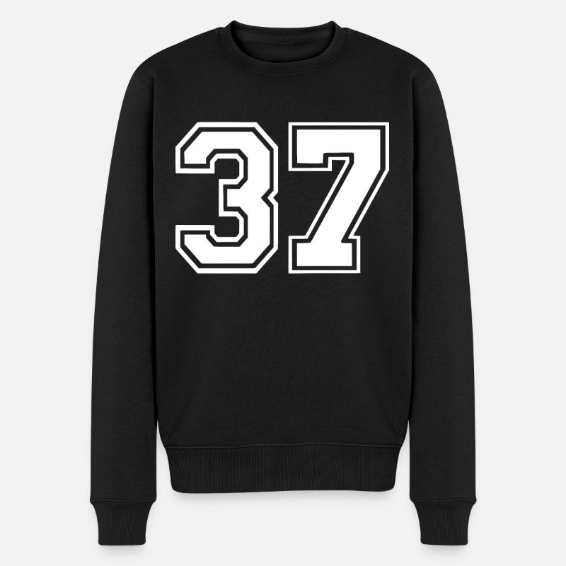 37 - Pull Premium bio Homme - noir