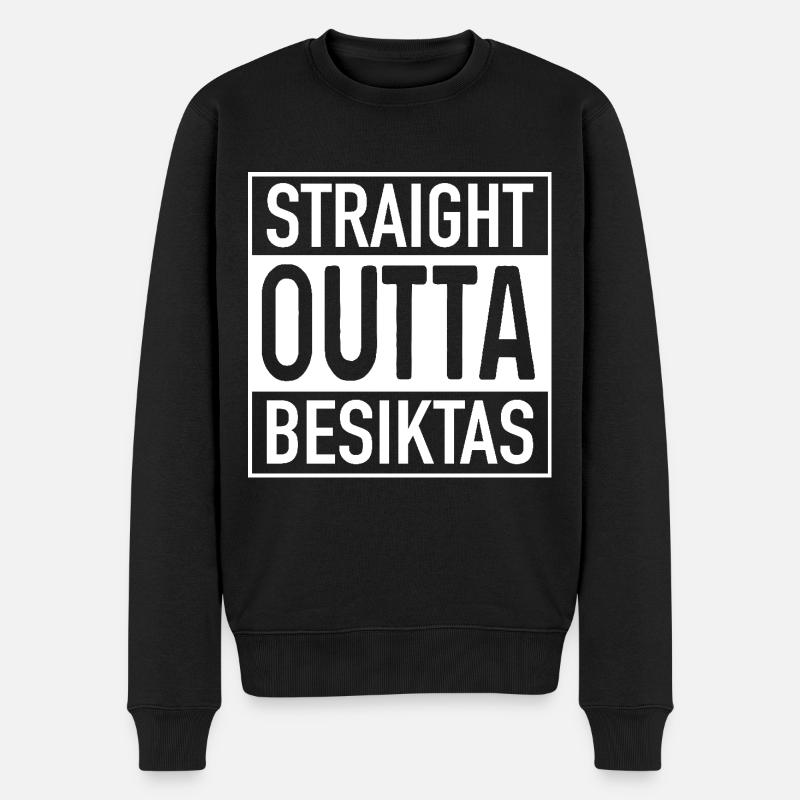 Tout droit OUTTA BESIKTAS - Pull Premium bio Homme - noir