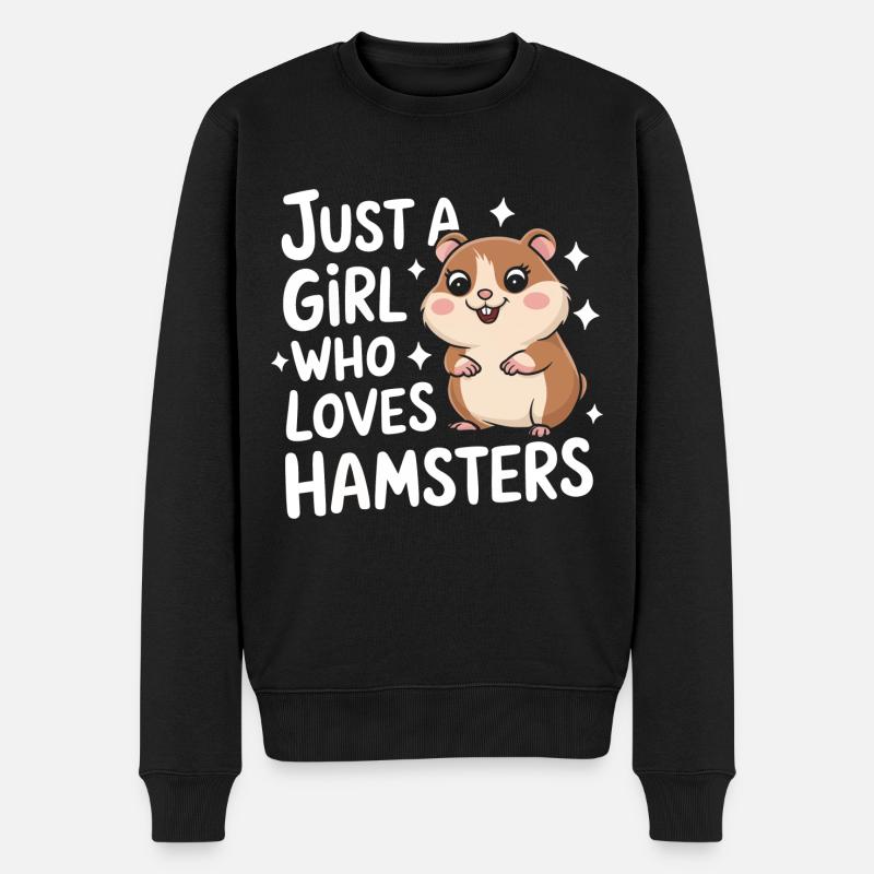 Hamster - Pull Premium bio Homme - noir