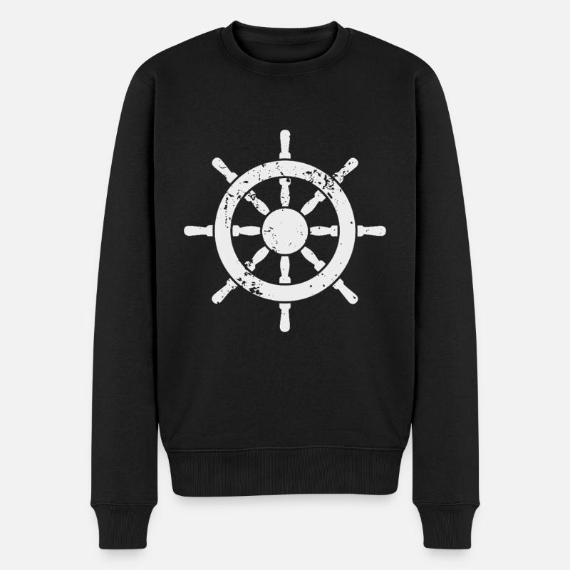 Volant - Pull Premium bio Homme - noir