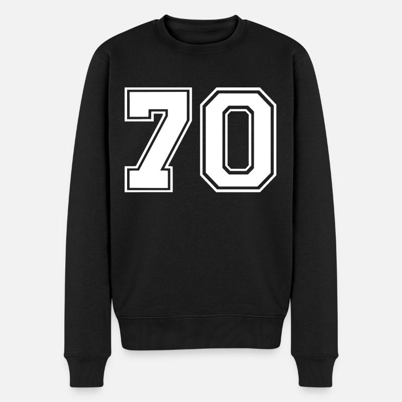 70 - Pull Premium bio Homme - noir