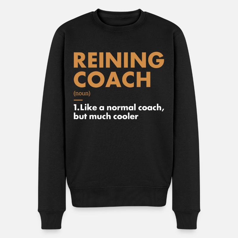 Définition Pure Coach Reining - Pull Premium bio Homme - noir