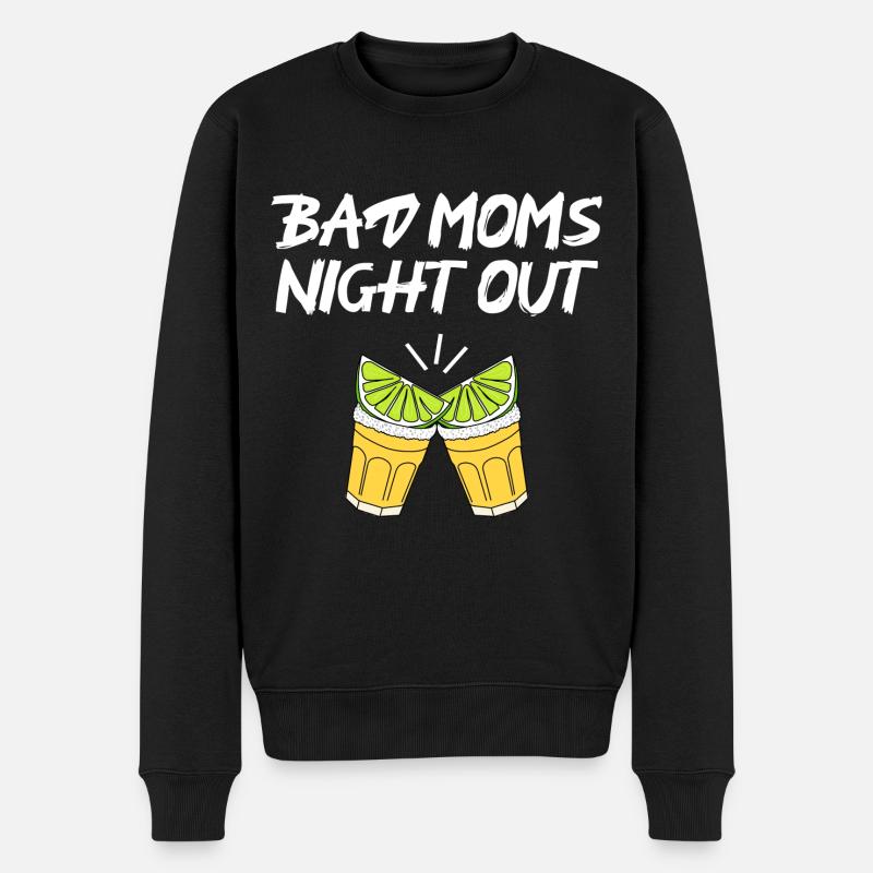 Soirée Bad Moms - Pull Premium bio Homme - noir