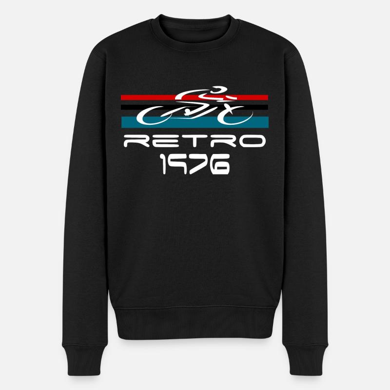 Vélo de route design vélo - Pull Premium bio Homme - noir