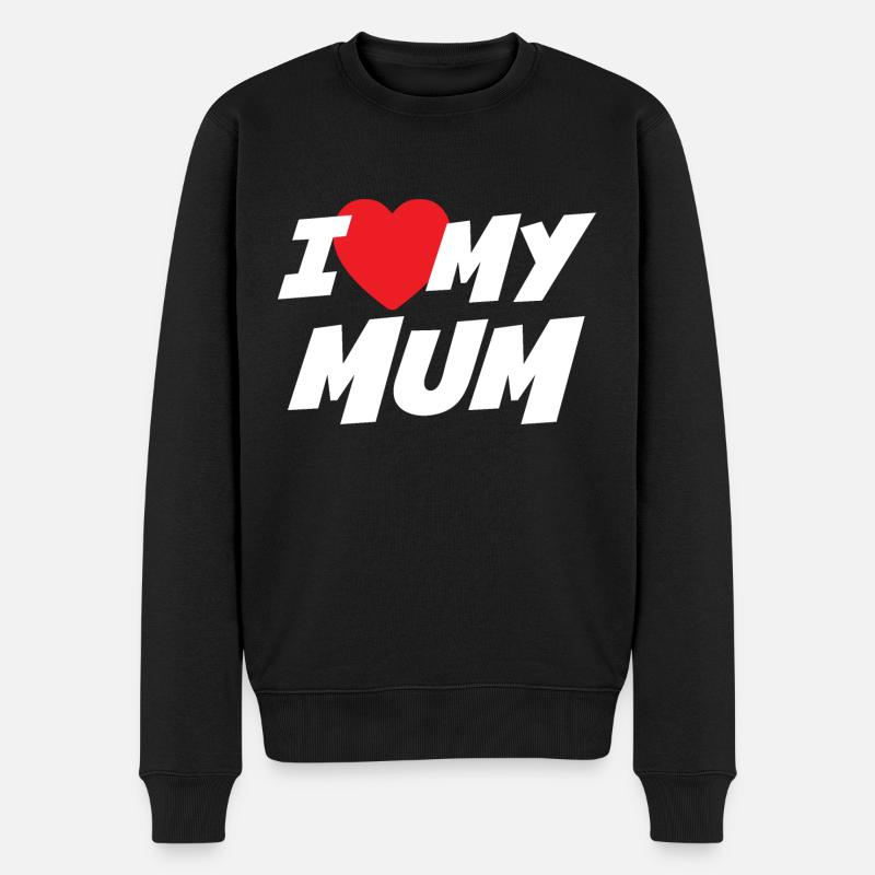 J’aime ma mère - Pull Premium bio Homme - noir