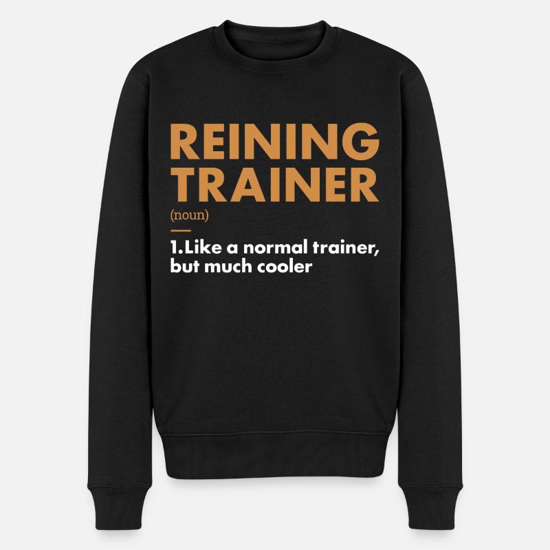 Pure Trainer Définition Reining - Pull Premium bio Homme - noir