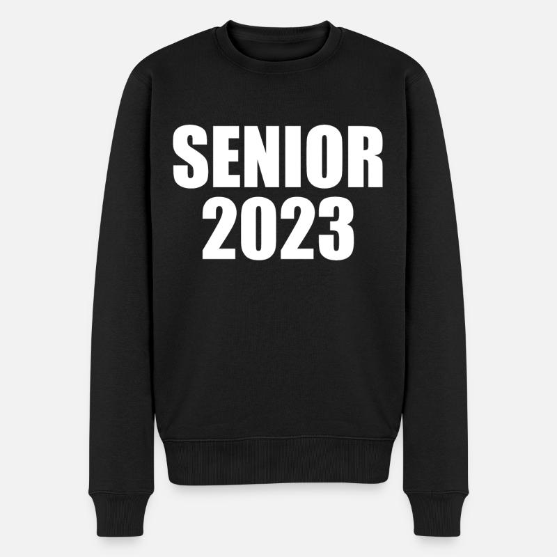 Senior 2023 - Pull Premium bio Homme - noir