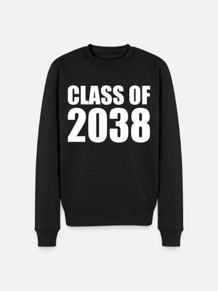 Class of 2038 - Men's Premium Organic Jumper - black