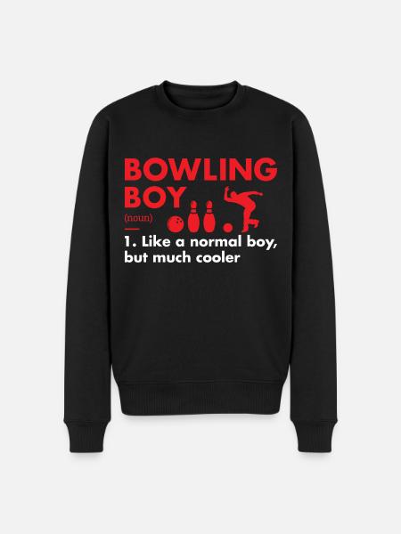 Sport Boy Définition Bowling - Pull Premium bio Homme - noir