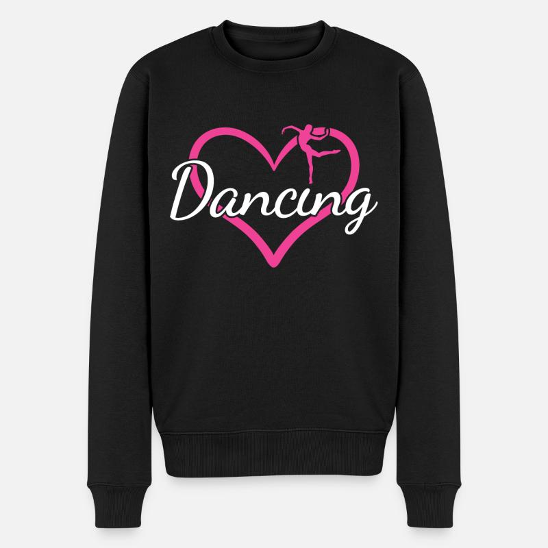 Danseur Coeur Danse - Pull Premium bio Homme - noir