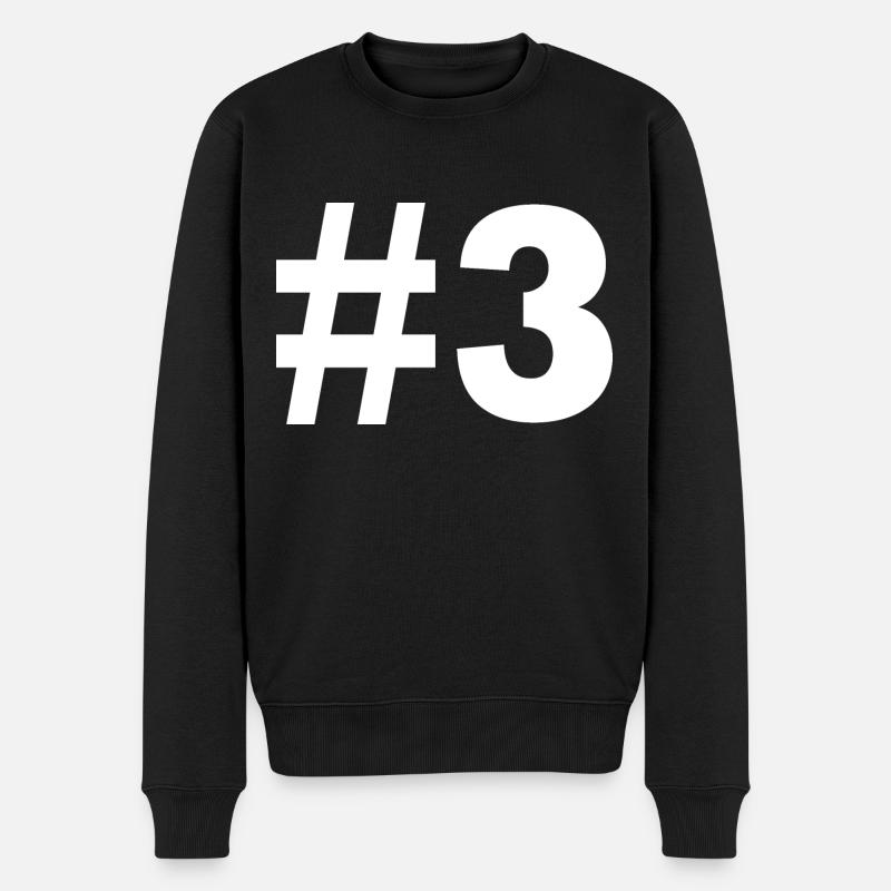 #3 - Pull Premium bio Homme - noir