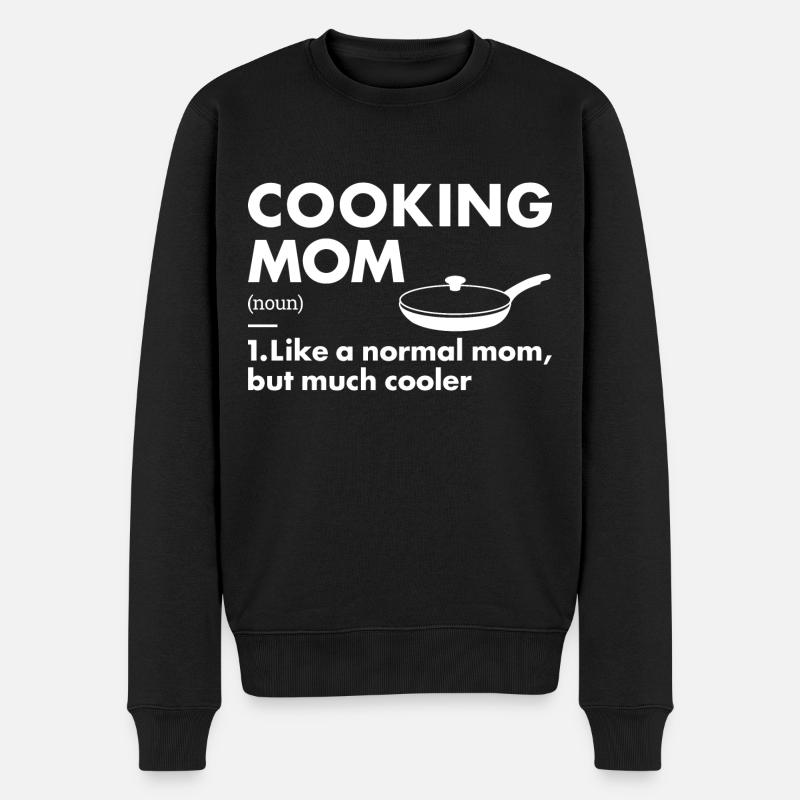 Cuisiner Maman Définition Cuisine - Pull Premium bio Homme - noir