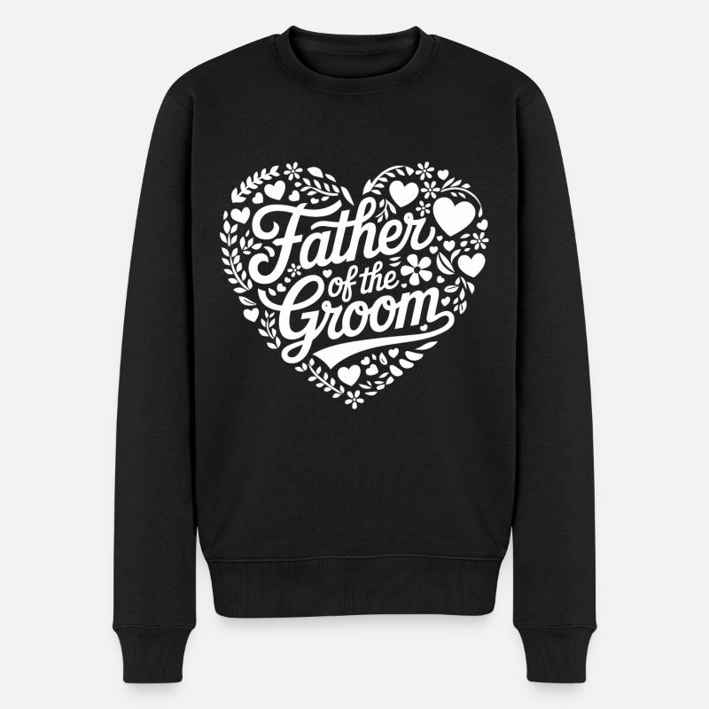 Marié Mariage Mariage - Pull Premium bio Homme - noir