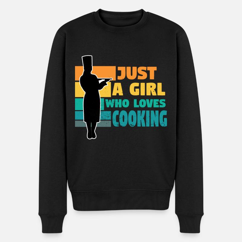 Cuisinier Chef étoilé Gastro Restaurant - Pull Premium bio Homme - noir