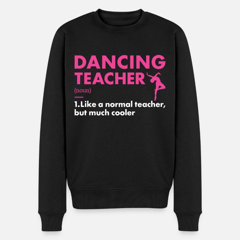 Danseur Professeur Définition Danse - Pull Premium bio Homme - noir