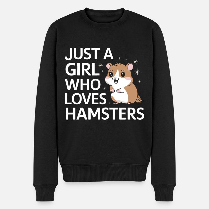 Hamster - Pull Premium bio Homme - noir