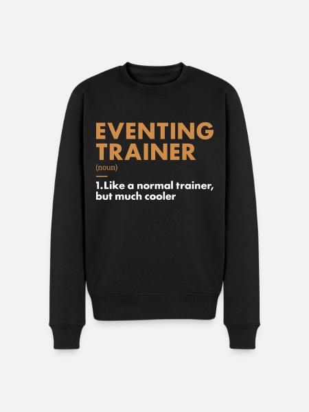 Rider Trainer Definition Eventing - Men's Premium Organic Jumper - black