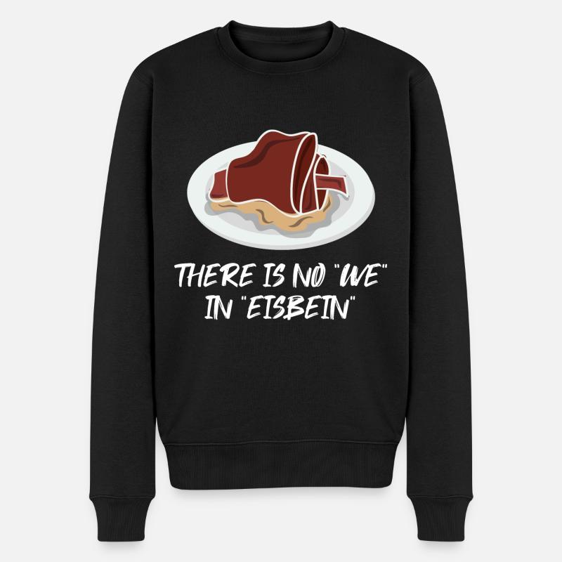 Eisbein - Männer Premium Bio Pullover - Schwarz