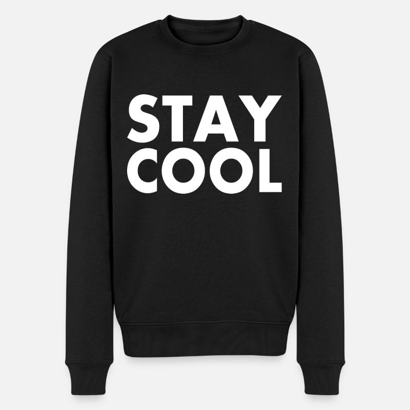 Stay cool - Pull Premium bio Homme - noir
