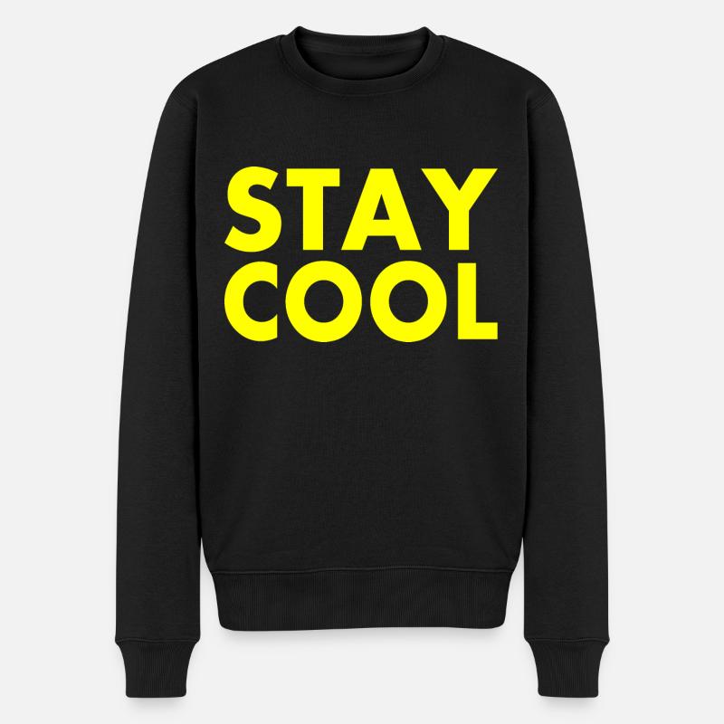 Stay cool - Pull Premium bio Homme - noir