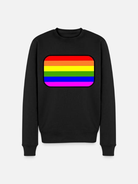 Lgbt - Men's Premium Organic Jumper - black